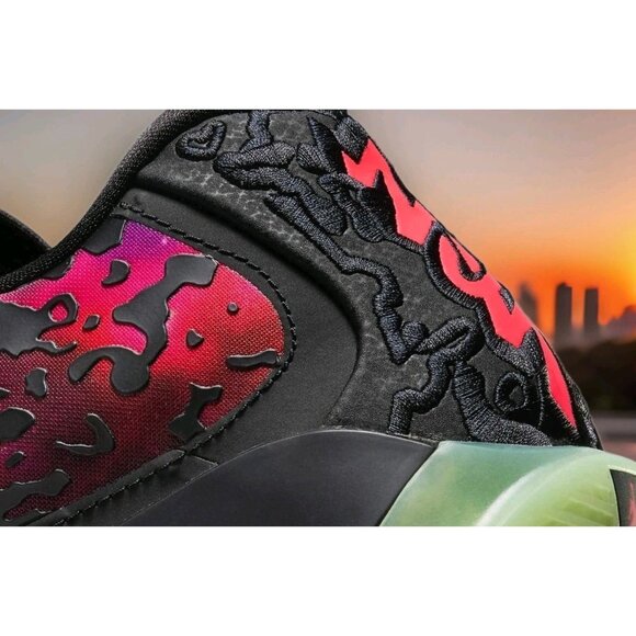 Nike Jordan Zion 3 Black Solar Red Purple Shoes DR0675-006 - Men\'s Size 12 main image 4